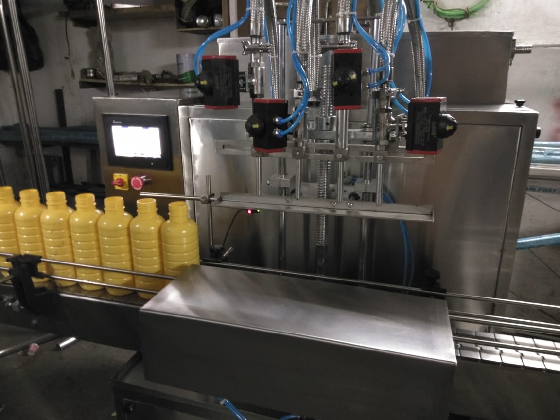Pesticide Bottle Filling Machine
